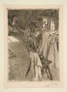 Søndag morgen af Anders Leonard Zorn