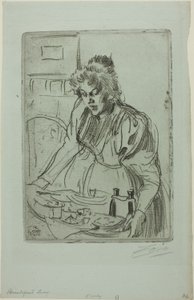 Morgenmaden af Anders Leonard Zorn