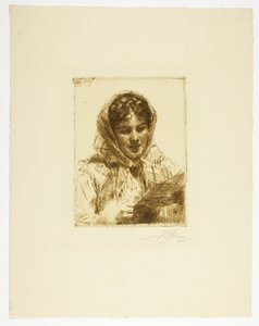 Brevet af Anders Leonard Zorn
