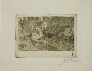 Det lille Bryggeri af Anders Leonard Zorn