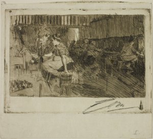 Det lille Bryggeri af Anders Leonard Zorn