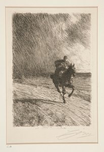 Stormen af Anders Leonard Zorn