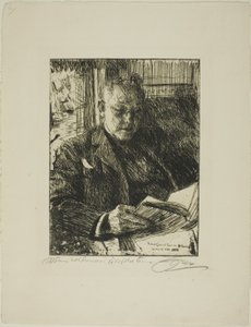 Rejsekammerat (Mr. Ch. Deering) af Anders Leonard Zorn