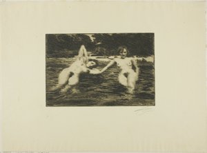 Vand-Nymfer af Anders Leonard Zorn