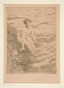 Våd af Anders Leonard Zorn