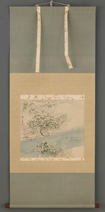 Arashiyama i sne, Edo-periode, 1800-tallet. af Ando Hiroshige