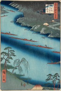 Kawaguchi, 1857., 1857. af Ando Hiroshige