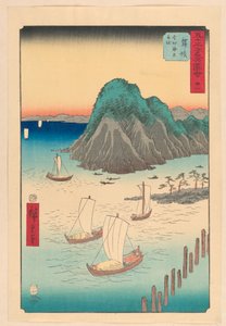 Maisaka fra serien 53 Stations of Tokaido af Ando Hiroshige