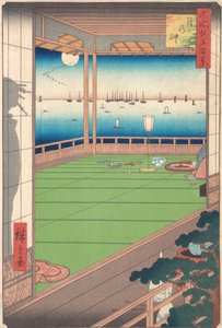 Måneudsigtspunkt, 1857., 1857. af Ando Hiroshige