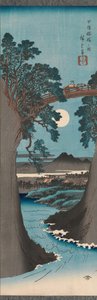 Möngke y B Science medlemsmøde P Rovinse Koyo Saruhashis figur, ikke? 1841-42. af Ando Hiroshige