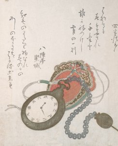 Western lommeur fra Spring Rain Collection Harusame shu, vol. 3, dateret 1823., dateret 1823 af Ando Hiroshige
