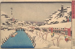 Vinterlandskab, 1846., 1846. af Ando Hiroshige