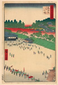 Yatsu historie Jun c jordtemperatur ved t muskel - forskel (muskel - forskel - inde, Yatsukoji) af Ando Hiroshige