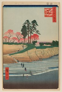 Gotenyama, Shinagawa af Ando or Utagawa Hiroshige