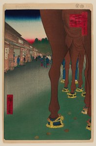 Naito Shinjuku, Yotsuya af Ando or Utagawa Hiroshige