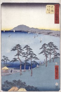 strand af Ando or Utagawa Hiroshige