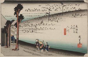 Sarugababa af Ando or Utagawa Hiroshige