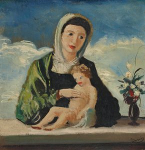 Jomfruen med barnet (efter Bellini) af Andre Derain