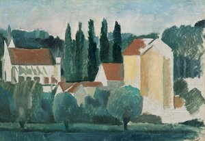 La chapelle-sous-Crécy (Le Moulin) af Andre Derain