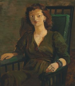 Den unge engelske kvinde af Andre Derain