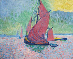 De røde sejl af Andre Derain