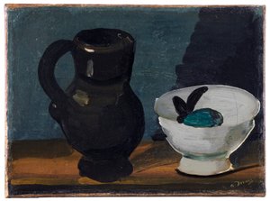 Stilleben med kande og skål af Andre Derain