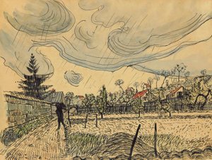Landskab af Andre Derain