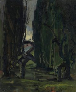 Vandspil i Carrières-sur-Seine af Andre Derain
