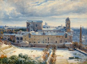 Santa Trinità dei Monti i sneen