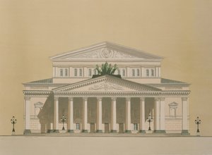 Bolsjoj-teatret, Moskva, Rusland af Andras Kaldor