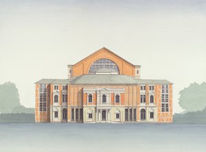 Festspielhaus, Bayreuth, Tyskland