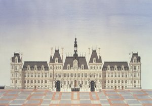 Hotel de Ville, Paris af Andras Kaldor