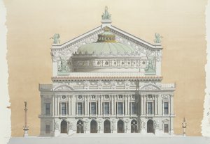 Opera Garnier, Paris, Frankrig af Andras Kaldor