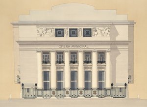 Opera Municipal, Marseilles, Frankrig af Andras Kaldor