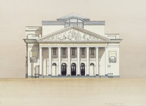 Teatre Royal de la Monnaie, Bruxelles, Belgien af Andras Kaldor