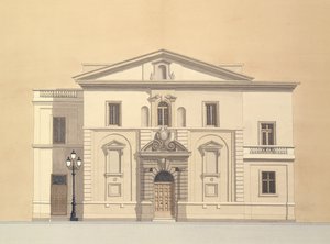 Rossini-teatret, Pesaro , Italien af Andras Kaldor