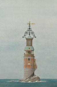 Det første Eddystone-fyrtårn, Plymouth, Devon af Andras Kaldor