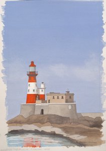 Longstone-fyrtårnet, Farne Island af Andras Kaldor