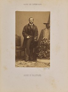 Baron de Talleyrand af Andre Adolphe Eugene Disderi