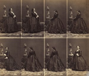 Berthe, 22. januar 1862- april 1862. af Andre Adolphe Eugene Disderi