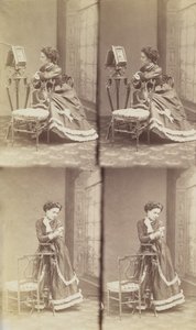 Dulare, februar 1865-75. af Andre Adolphe Eugene Disderi