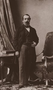 Kejser Napoléon III, c.1860 af Andre Adolphe Eugene Disderi