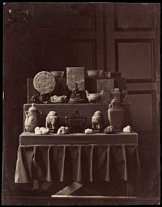 Fransk bytte fra sommerpaladserne, Beijing af Andre Adolphe Eugene Disderi