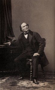 Henri Robin, hollandsk tryllekunstner, ca. 1860 (s/h-billede) af Andre Adolphe Eugene Disderi