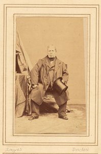 [Jean Auguste Dominique] Ingres (1780 - 1867) af Andre Adolphe Eugene Disderi