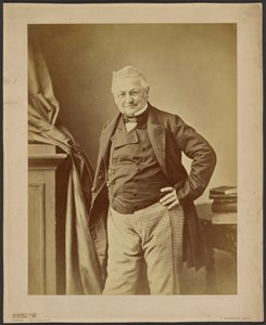 Portræt af Adolphe Thiers 1797-1877, ca 1860. af Andre Adolphe Eugene Disderi