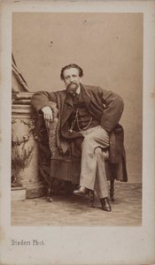 Portræt af Arthur Kalkbrenner 1828-1869, 1869. af Andre Adolphe Eugene Disderi