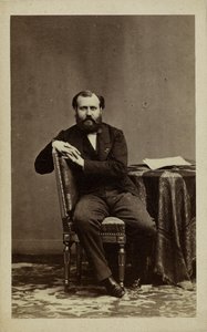 Portræt af komponisten Charles Gounod 1818-1893. af Andre Adolphe Eugene Disderi