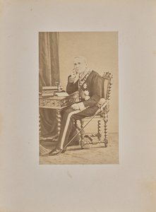 Hans Excellence Grev Louis Cibrario af Andre Adolphe Eugene Disderi