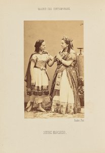 Marchisio-søstre af Andre Adolphe Eugene Disderi